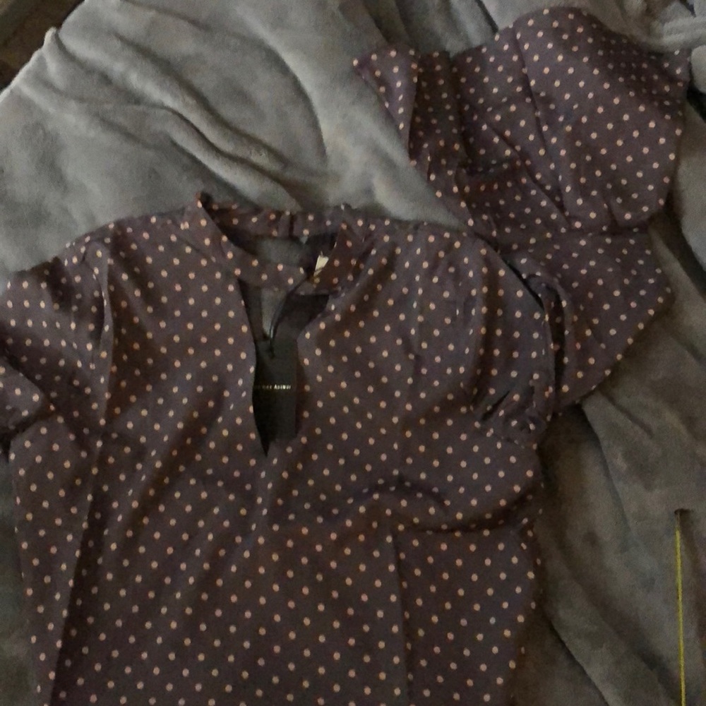 Flared sleeve blouse